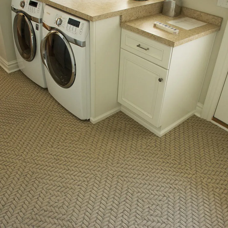 lean nbresidence carpet in laundry room